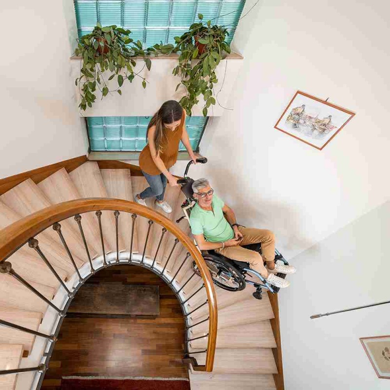 Location monte-escalier Gecko