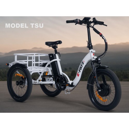 E-Fati T vélo 3 roues, avec assistance électrique