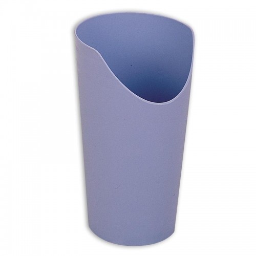 Verre à découpe nasale